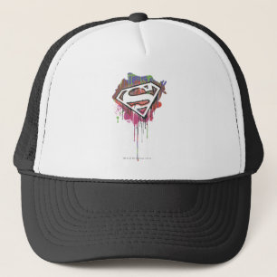 Superman Stylised   Twisted Innocence Logo Trucker Hat