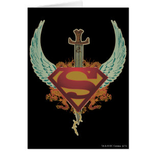 Superman Stylised Wings Logo