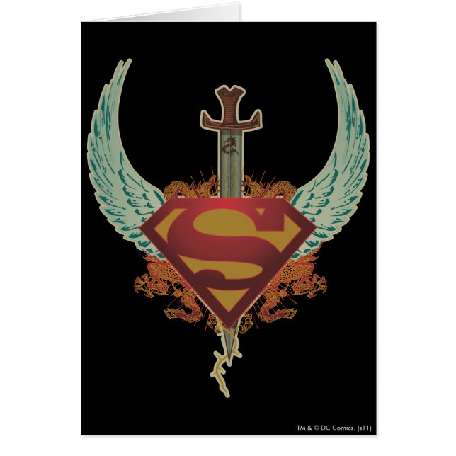 Superman Stylised | Wings Logo (Front)