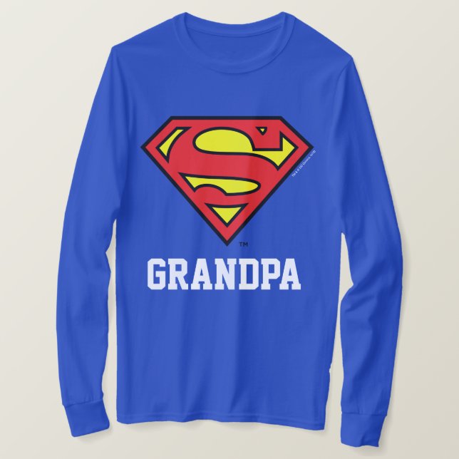 Superman | Super Grandpa T-Shirt (Design Front)