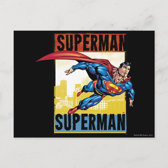 Superman, Superman Postcard (Front)