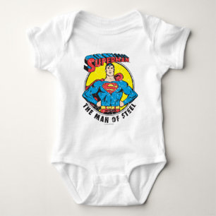 Superman The Man of Steel Baby Bodysuit