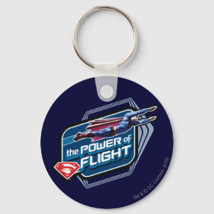 Superman The Power of Flight Key Ring