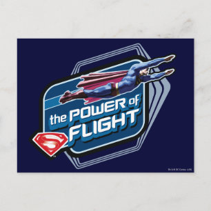 Superman The Power of Flight Postcard
