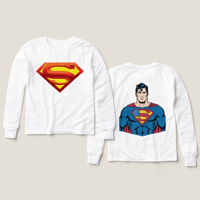 superman tshirt (Design Front & Back)