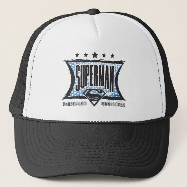 Superman Unrivaled, Unmatched Trucker Hat (Front)