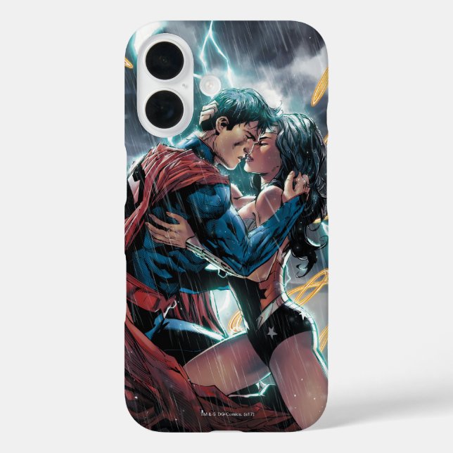 Superman/Wonder Woman Comic Promotional Art Case-Mate iPhone Case (Back)