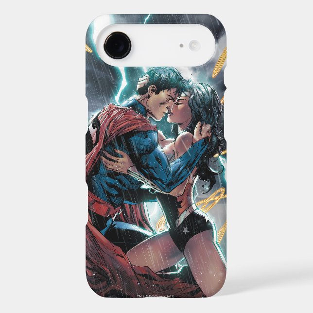 Superman/Wonder Woman Comic Promotional Art Case-Mate iPhone Case (Back)