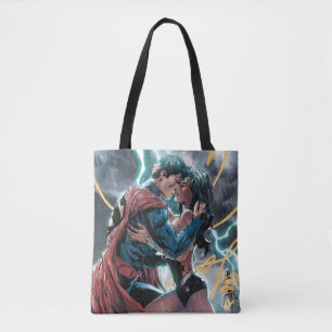 Superman/Wonder Woman Comic Promotional Art Tote Bag