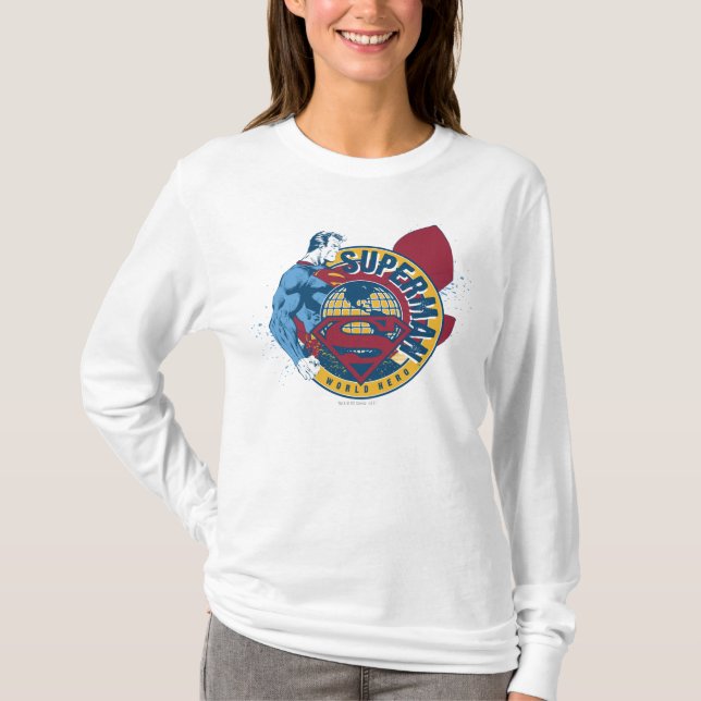 Superman - World Hero T-Shirt (Front)
