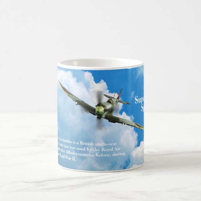 Supermarine Spitfire Coffee Mug (Center)