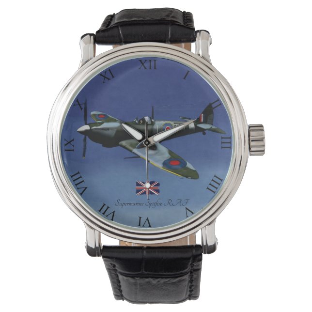 Supermarine Spitfire IX ewatch. Watch (Front)