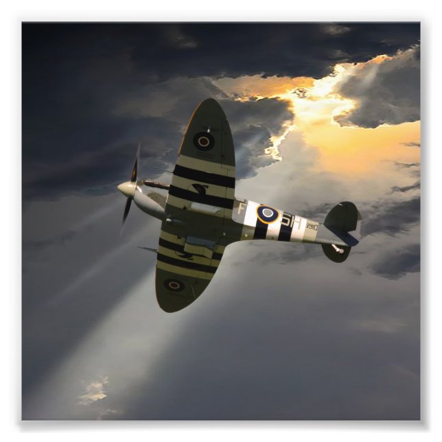 Supermarine Spitfire Photo Print (Front)