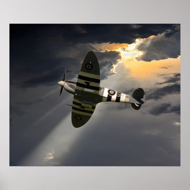 Supermarine Spitfire Poster (Front)