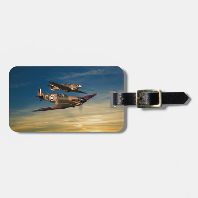 Supermarine Spitfires Luggage Tag (Front Horizontal)