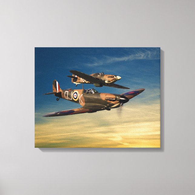 Supermarines Canvas Print (Front)