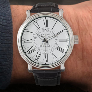 Supermarket Retail Retirement Award - Personalised Watch