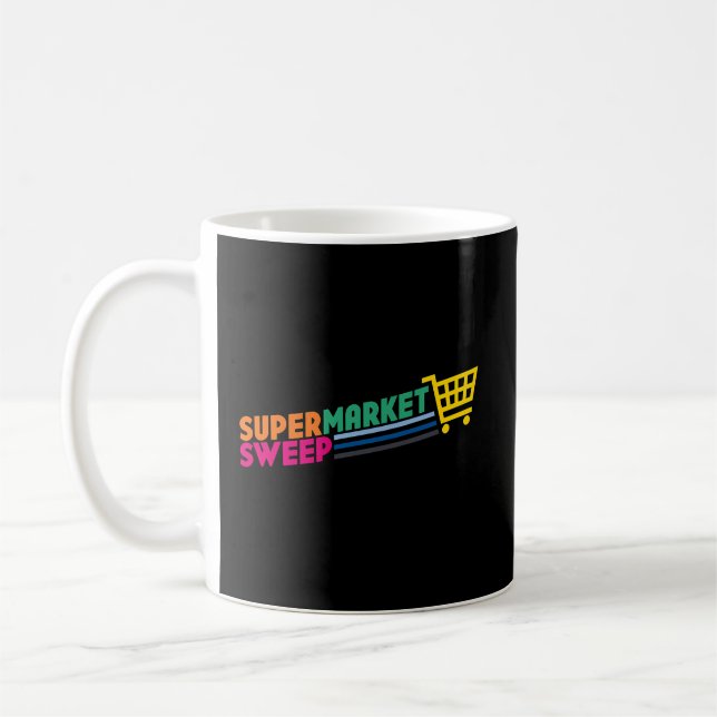 Supermarket Sweep Rainbow Coffee Mug (Left)