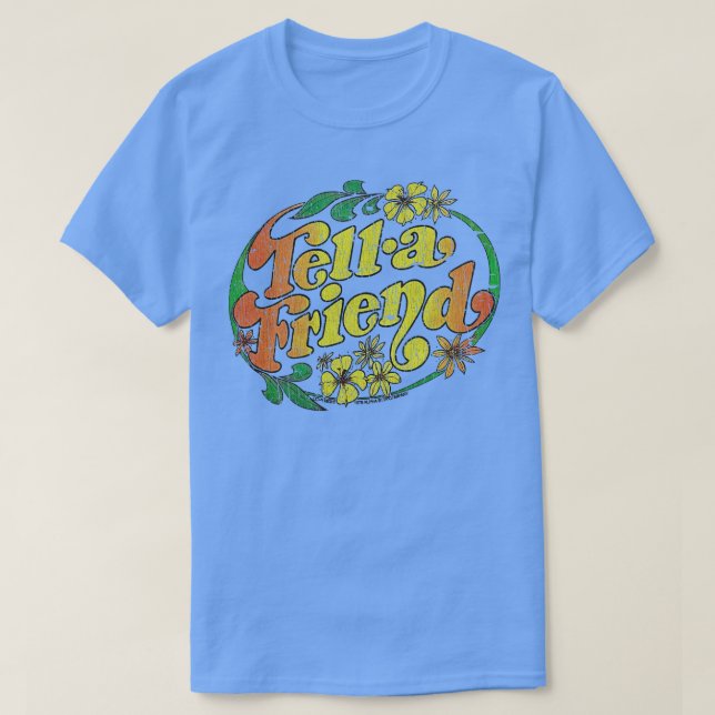 Supermarket Tell A Friend 1978  T-Shirt (Design Front)