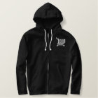 Supermarket Trolley Pixel Art Logo Hoodie (Dark)