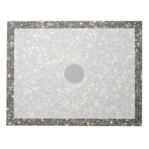 Supermassive Black Hole In The Middle Of A Galaxy. Notepad