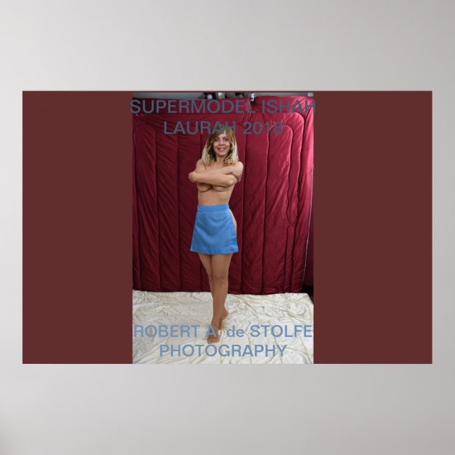 SUPERMODEL ISHAH LAURAH 2018 POSTER (Front)