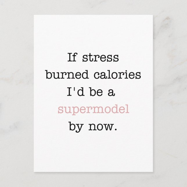 Supermodel  postcard (Front)