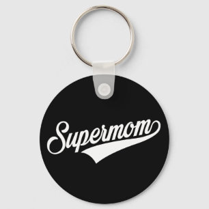 Supermom(Black) - Key Ring