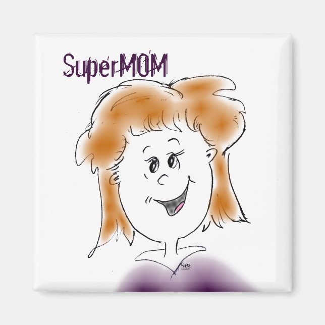 SuperMOM Magnet (Front)