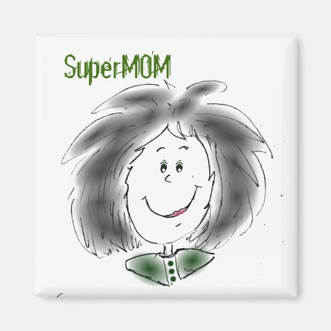 SuperMOM Magnet (Front)
