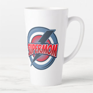 Supermom retro logo style  coffee mug