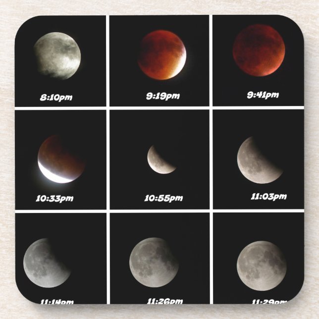 Supermoon & Eclipse Coaster (Front)