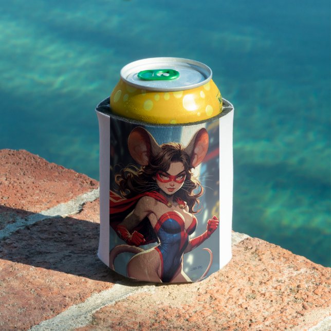 SuperMouse Woman white can cooler (In Situ Pool)