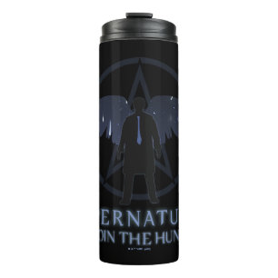Supernatural Castiel Falling Stars Graphic Thermal Tumbler