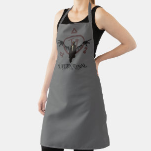 Supernatural Castiel Illustration Apron