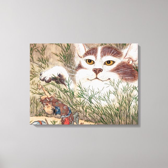 Supernatural Cat Canvas Print (Front)