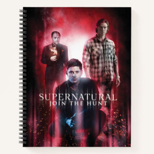Supernatural Crowley, Dean, and Sam Notebook