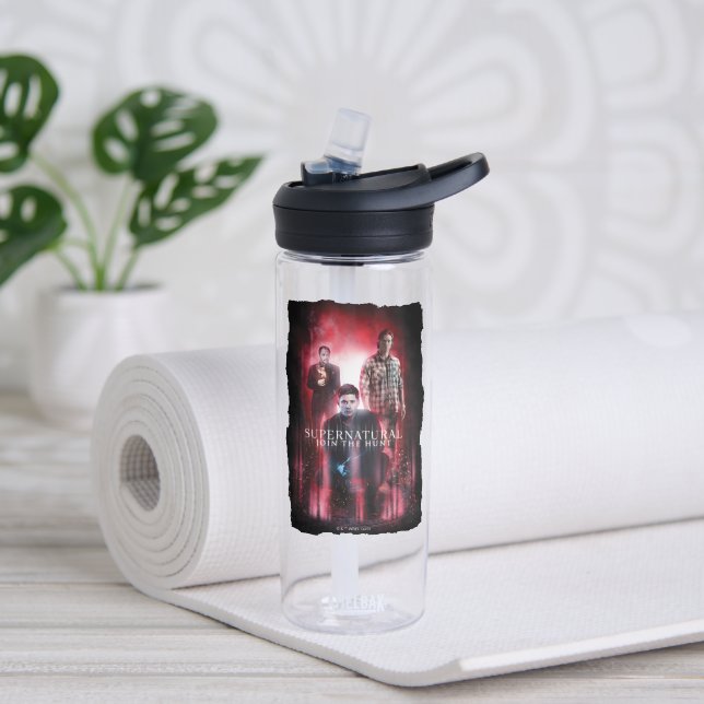 Supernatural Crowley, Dean, and Sam Water Bottle (Yoga)