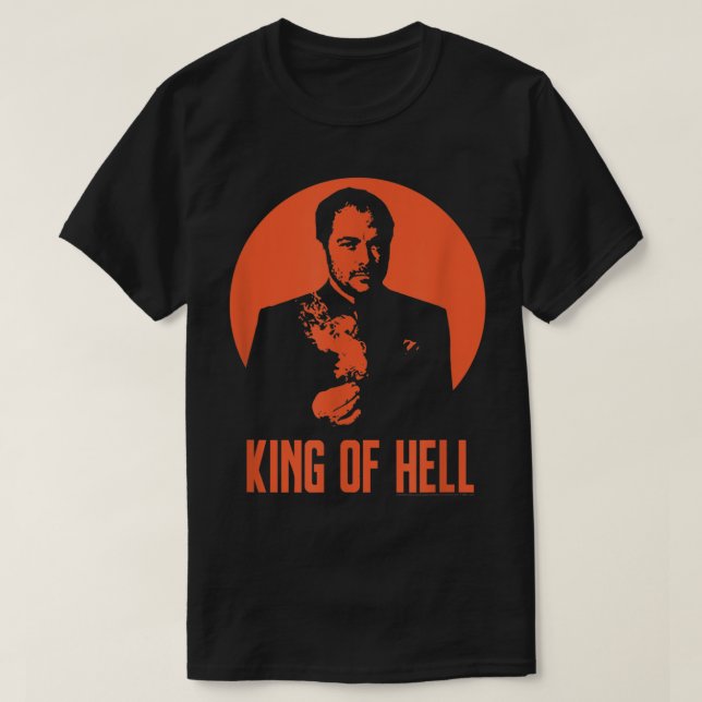 Supernatural Crowley King Of Hell  T-Shirt (Design Front)