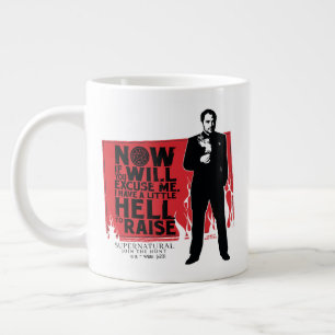Supernatural Crowley Quote Graphic Large Coffee Mug