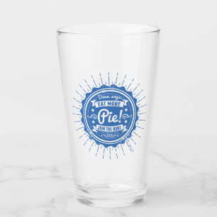 Supernatural "Dean Says Eat More Pie!" Glass