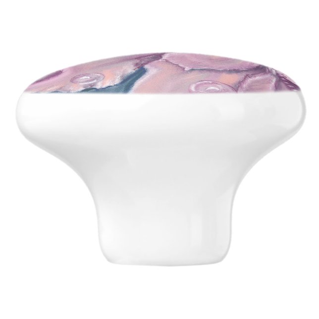 Supernatural Flower Ceramic Knob (Side)