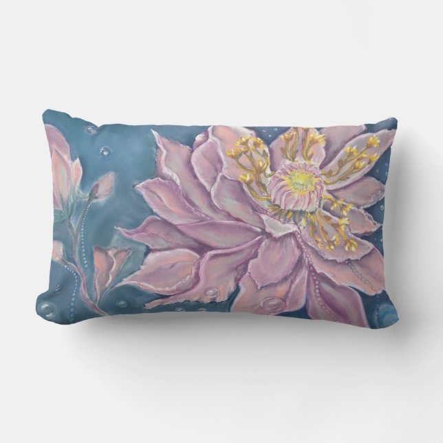 Supernatural Flower Lumbar Cushion (Front)