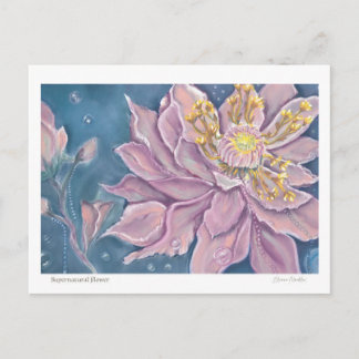 Supernatural Flower Postcard
