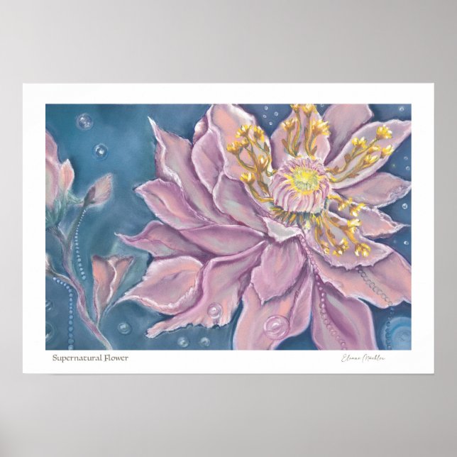 Supernatural Flower Poster (Front)