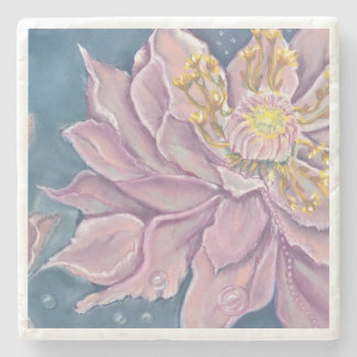 Supernatural Flower Stone Coaster