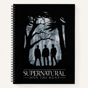 Supernatural Forest Silhouette Graphic Notebook