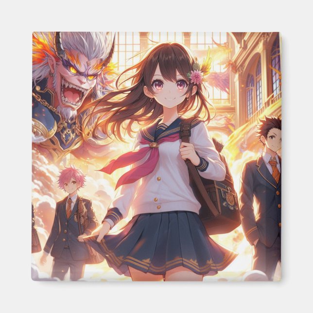 Supernatural Hina: School of Shadows Magnet (Front)