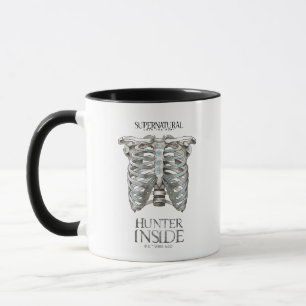 Supernatural "Hunter Inside" Ribcage Graphic Mug