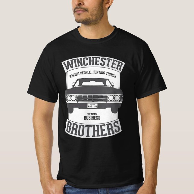 Supernatural impala car classic T-Shirt (Front)